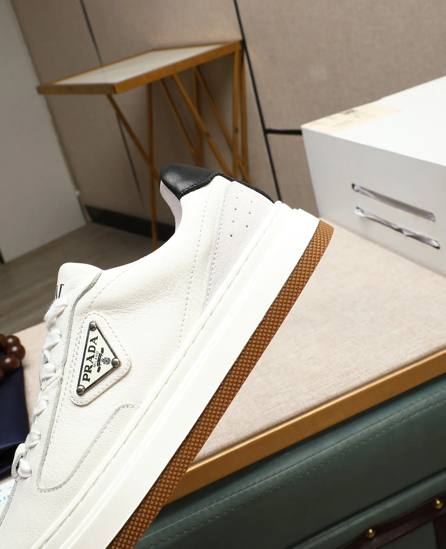 Men's shoes 💰440 🌹🌹[PRADA—Prada] 2025 latest model 🙈original replica! 👟👟👟Available here. The workmanship is top-notch. The upper is made from Italy. 🇮🇹Imported first-layer cowhide. ❗️Breathable genuine leather lining @Suitable for travel. The original version has an enlarged engraved sole, making it suitable for all kinds of travels, showing low-key luxury. Let quality speak for itself. Color: Size: 38-45